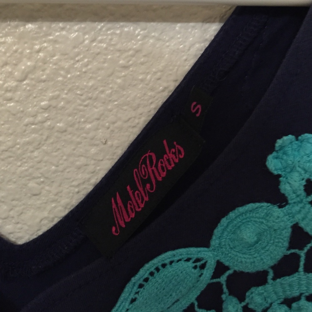 Motel Rocks Embroidered Dress - Picture 4 of 4